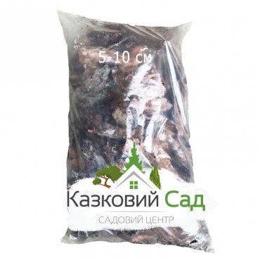 Соснова декоративна кора велика 5-10 см 50 л